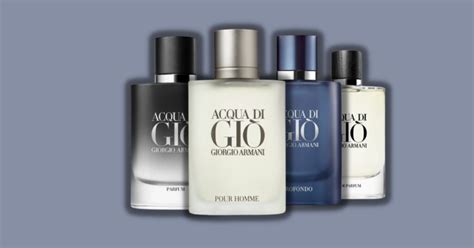 best acqua di gio colognes